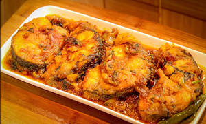 Fish dopiaza