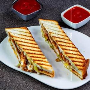 Onion Cheese Grill Sandwich