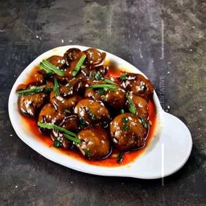 Fried Mushroom In Garlic Sauce