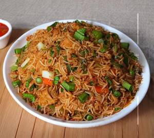 Veg Manchurian Fried Rice
