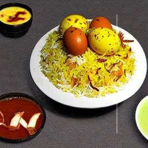 Egg Hyderabadi Biryani