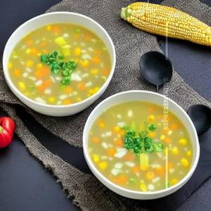 Veg Sweet Corn Soup