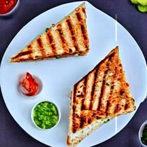 Cheese Chilli Garlic Grilled Sandwich