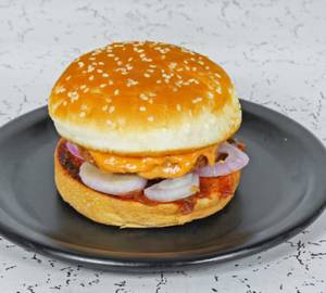 Veg Aloo tikki burger