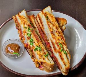Chilli Cheese Grilled Sandwich