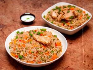 Chicken Triple Schezwan Fried Rice