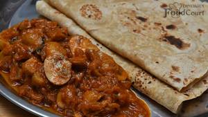 Chapati Set with Mushroom Gravy
