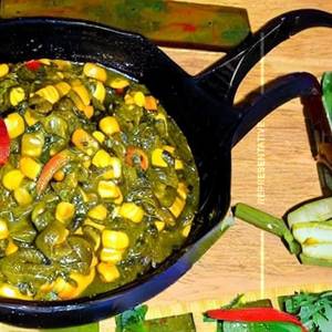 Corn Palak