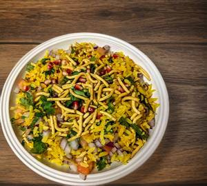 Poha With Sev