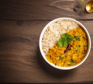 Dal-Chawal With 2 Butter Tawa Roti Combo