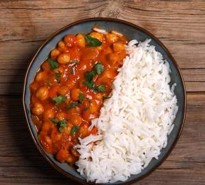 Rice with chole
