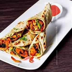 Chicken Irani Juje Kebab Roll