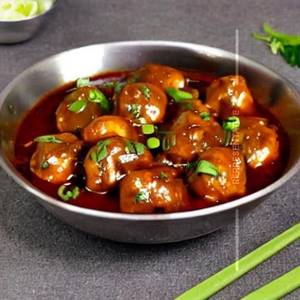 Mushroom Manchurian (Gravy)