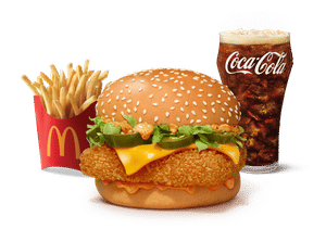 McSpicy Premium Burger Veg Combo