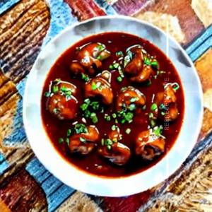 Mushroom Manchurian Gravy