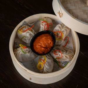 Steamed Momos Chicken (6 Pcs)