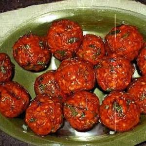 Veg Ball Hot Garlic Sauce Dry