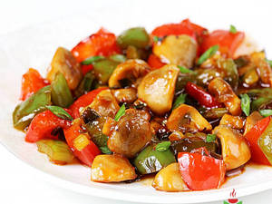 Crispy Chilly Mushroom