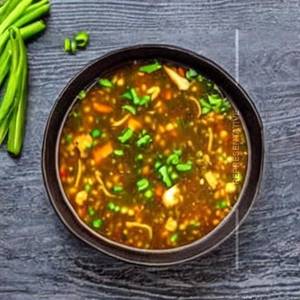 Chicken Nuts Spicy Soup
