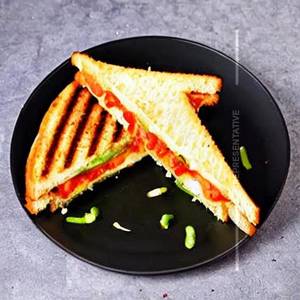 Capsicum Cheese Grilled Sandwich