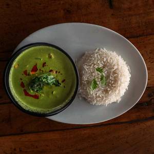 Thai Green Veg Curry With Rice