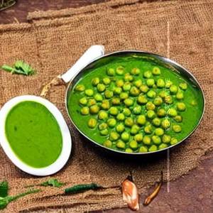 Jain Green Peas Masala