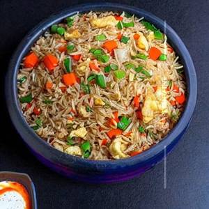 Schezwan Egg Fried Rice