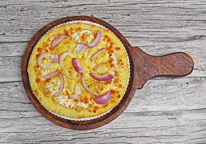 Cheese And Onion Pizza
