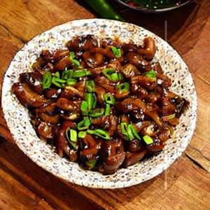 Chilli Mushroom  Dry