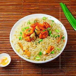 Seafood Nasi Goreng (Indonesian)