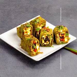 Chilli Flakes Paneer Roll
