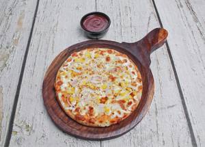 Onion And Corn Pizza