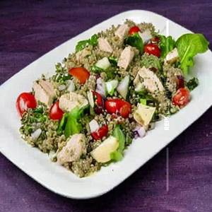 Mediterranean Quinoa Chicken Salad