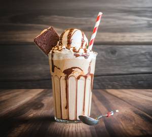 Nutella Brownie Thick Shake