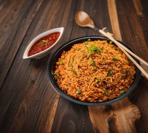 Schezwan Chicken Fried Rice