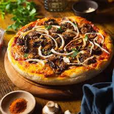 Mushroom pizza