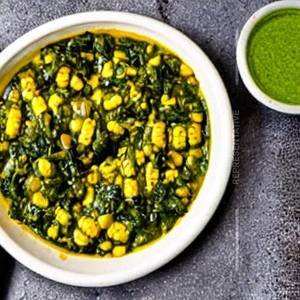 Corn Palak