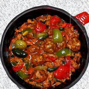 Veg Ball Chilli