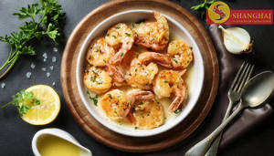 Butter Garlic Prawn (4 Pcs)