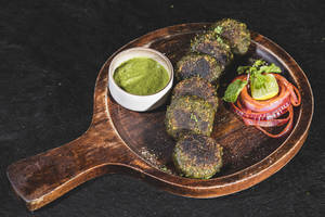 Cheesy Hara Bhara Kebab
