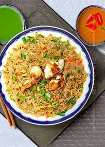 Egg Chilli Garlic Fried Rice