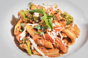 Veg Penne With Choice Of Sauces Arabita