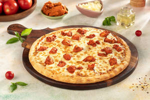 Chicago Butter Chicken Pizza