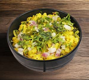 Healthy Poha with Sev