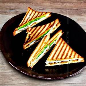 Masala Cheese Toast Sandwich