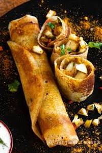 Paneer cheese butter dosa