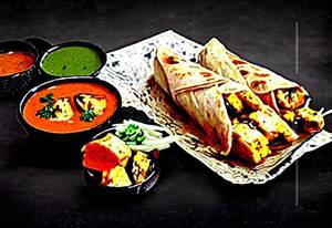 Malai Paneer Roll