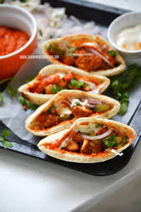 Spicy Fried Chicken Shawarma