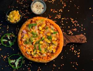 Corn And Capsicum Pizza
