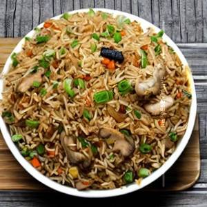 Chicken Shiitake Fried Rice
